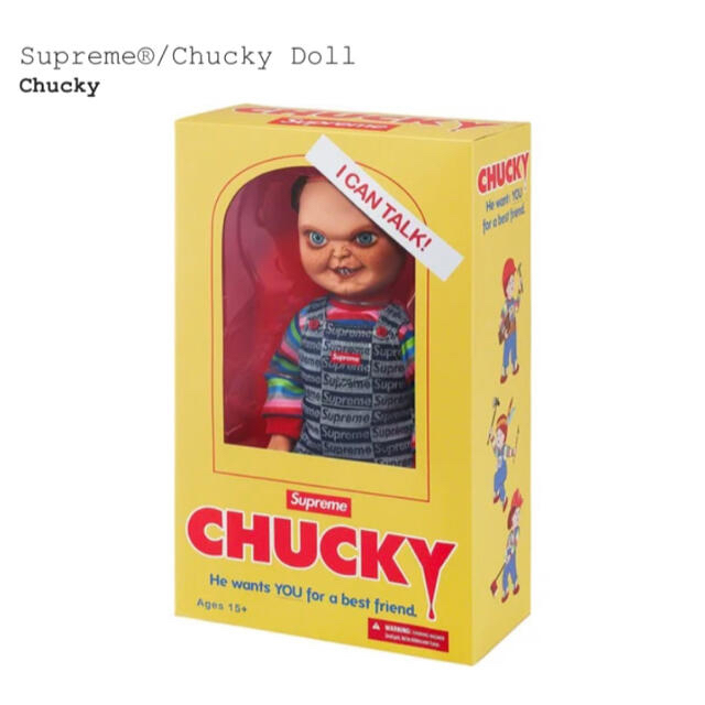 supreme シュプリーム チャッキー チャイルドプレイ フィギュア 人形