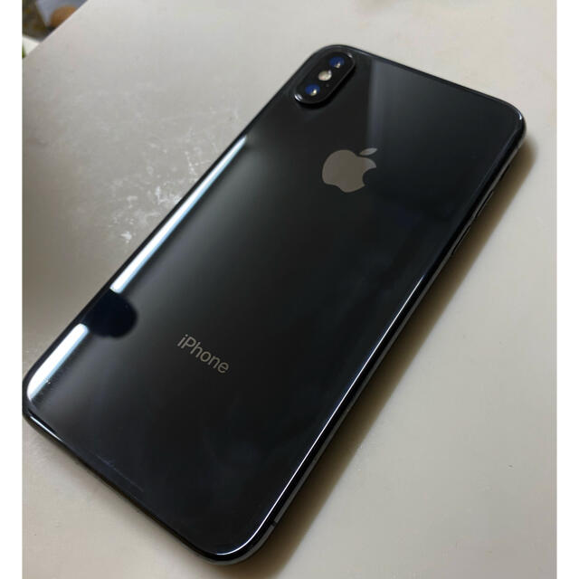 品　simフリー　iPhoneX 256GB  ブラック 1