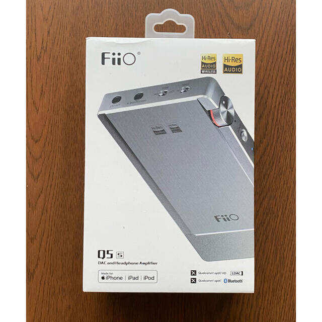 値下げ】FIIO ポータブルアンプ Q5S with AM3E-