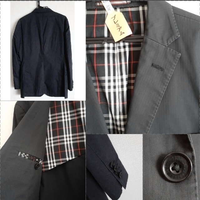 BURBERRY BLACK LABEL(バーバリーブラックレーベル)のクリーニング済み☆BURBERRY ジャケット バーバリー 紳士服 メンズ メンズのジャケット/アウター(テーラードジャケット)の商品写真