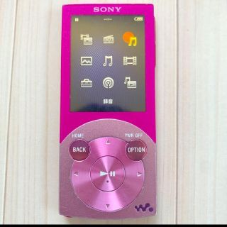 SONY ウォークマン ピンク walkman NW-S644(ポータブルプレーヤー)