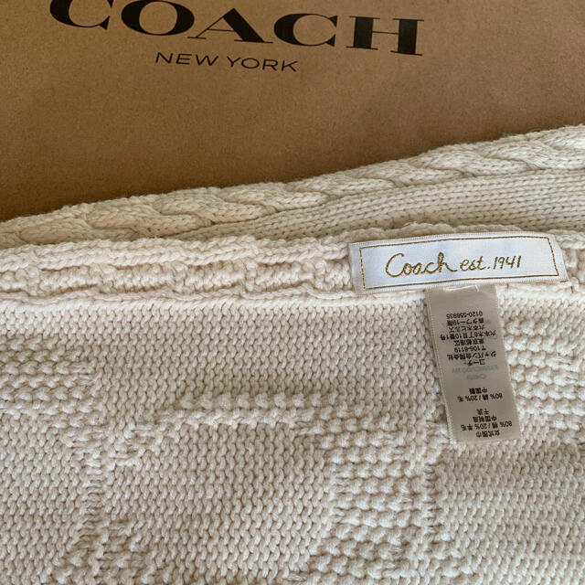 COACH(コーチ)のCOACH マフラー ＊美品 レディースのファッション小物(マフラー/ショール)の商品写真