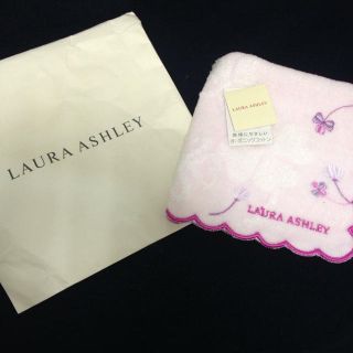 ローラアシュレイ(LAURA ASHLEY)のローラーアシュレイ❤オーガニックハンカチ(ハンカチ)