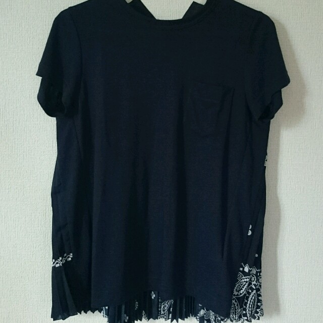 sacai(サカイ)の即完売sacai16ssバンダナTシャツ レディースのトップス(Tシャツ(半袖/袖なし))の商品写真