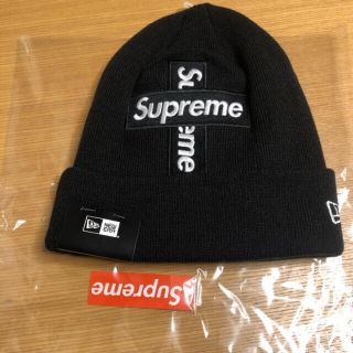 シュプリーム(Supreme)のsupreme New Era Cross Box Logo Beanie(ニット帽/ビーニー)