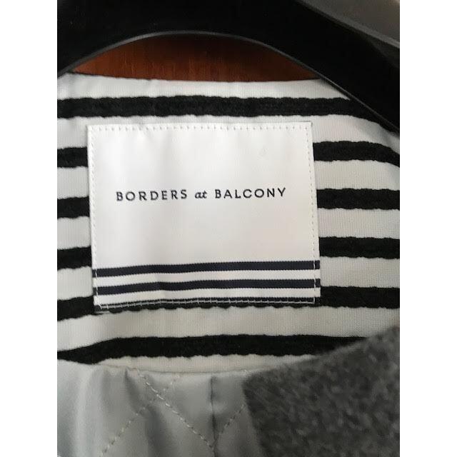 BARNEYS NEW YORK(バーニーズニューヨーク)の試着のみ 9万5000円＋tax BORDERS at BALCONY コート レディースのジャケット/アウター(ロングコート)の商品写真