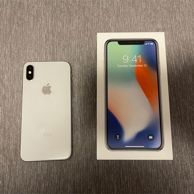 iPhoneX iPhone10 256GB シルバー 本体