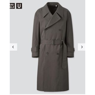 UNIQLOU 20AW トレンチコート　グレー　M