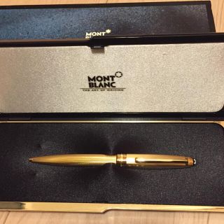 モンブラン(MONTBLANC)のモンブラン ボールペン ゴールド(ペン/マーカー)