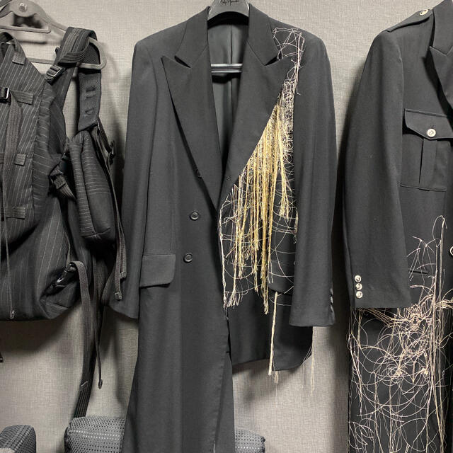 年中無休】 Yohji Yamamoto - yohji yamamoto 19aw 刺繍アシンメトリー