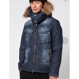 激安　VOGUISH ファー付きブルゾン　定価39600円(ダウンジャケット)