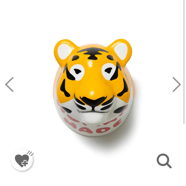 human made TIGER TROPHY PAPER MACHE