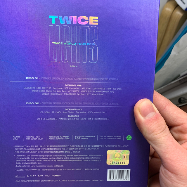 TWICE Lights 2019 ソウルコン トレカセット ライブ DVD