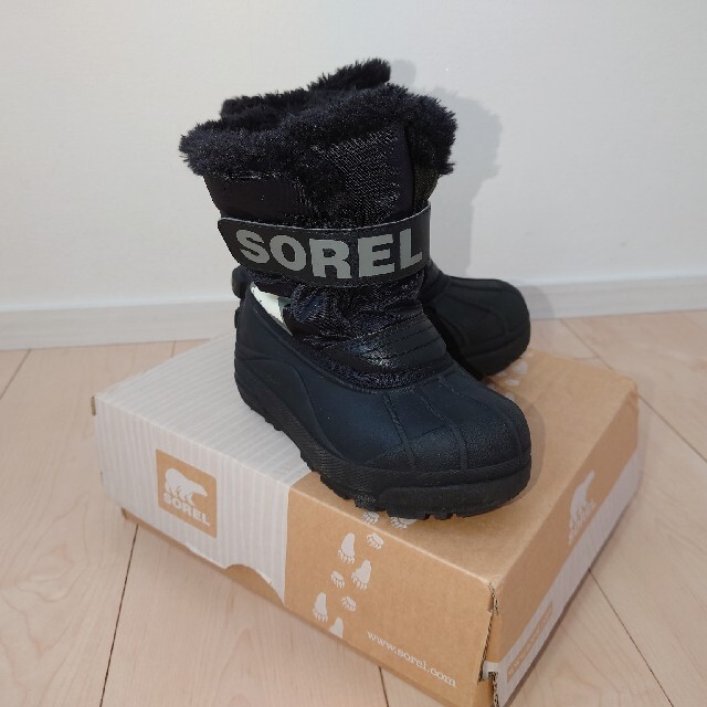 SOREL(ソレル)のnozomin様専用　ソレル（SOREL）スノーブーツ　17cm　キッズ　スキー キッズ/ベビー/マタニティのキッズ靴/シューズ(15cm~)(ブーツ)の商品写真