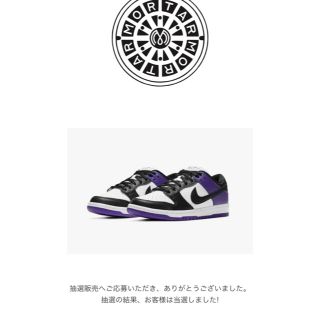 ナイキ(NIKE)のNIKE SB DUNK LOW COURT PURPLE (スニーカー)