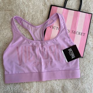 ヴィクトリアズシークレット(Victoria's Secret)の新品、未使用　ヴィクトリア　シークレット　スポーツブラM(トレーニング用品)