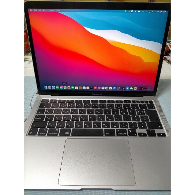 2020年　MacBook Air　13インチ　M1チップノートPC