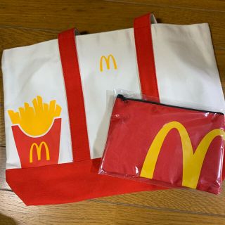 マクドナルド(マクドナルド)の2021年　マクドナルド福袋　トート＆ポーチ(トートバッグ)