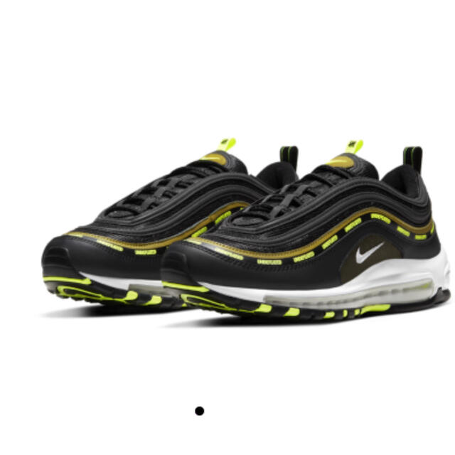 UNDEFEATED air max 97 BLACK volt