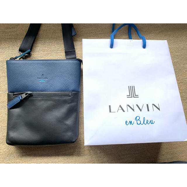 LANVIN en Bleu - ランバン オン ブルー メンズ バック ショルダーの ...