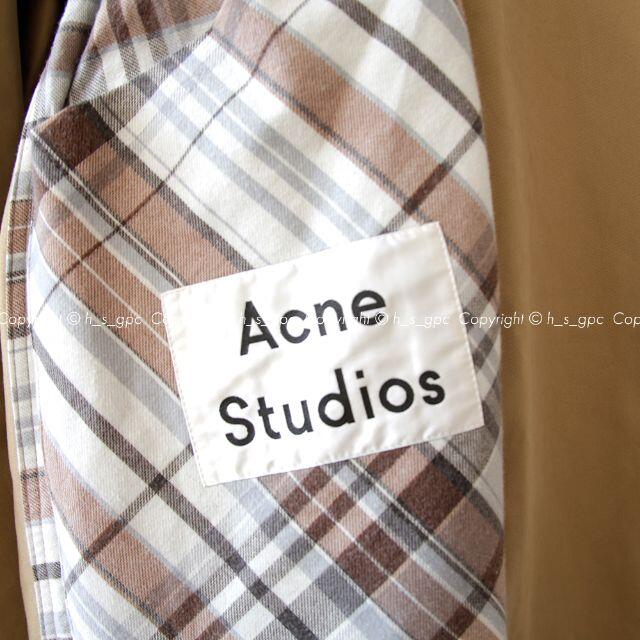 ACNE(アクネ)の【定価15.2万】アクネ ストゥディオズ リベット トレンチコート ジャケット レディースのジャケット/アウター(トレンチコート)の商品写真