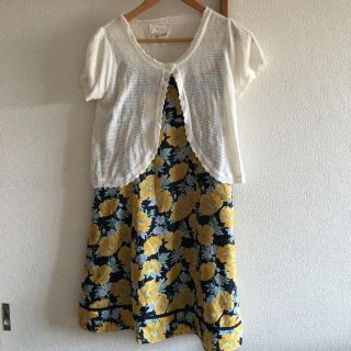 フェルゥ(Feroux)のめあ様専用☆中古 美品ワンピース☆(ひざ丈ワンピース)