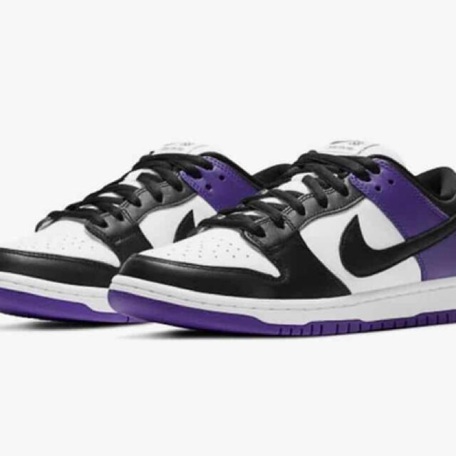 NIKE(ナイキ)のnike sb dunk low court purple メンズの靴/シューズ(スニーカー)の商品写真