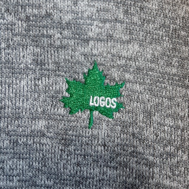 LOGOS(ロゴス)のロゴス/LOGOS/メンズ/フリース/ジャケット/アウトドア/キャンプ/グレー メンズのジャケット/アウター(ブルゾン)の商品写真