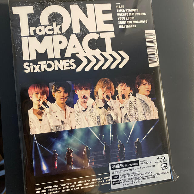 SixTONES TrackONE-IMPACT-〈初回盤・2枚組〉 - アイドル