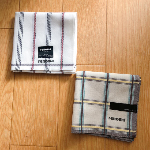 RENOMA(レノマ)のrenoma ハンカチ 紳士 メンズのファッション小物(ハンカチ/ポケットチーフ)の商品写真
