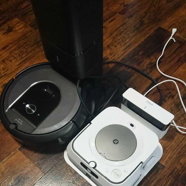 iRobot(アイロボット)の‼️Roomba i7＋ ブラーバジェットM6‼️おまけ付き スマホ/家電/カメラの生活家電(掃除機)の商品写真