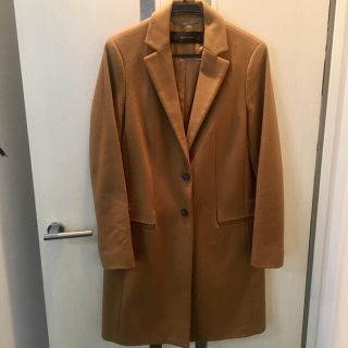 ザラ(ZARA)のZARA チェスターコート　キャメル　(チェスターコート)