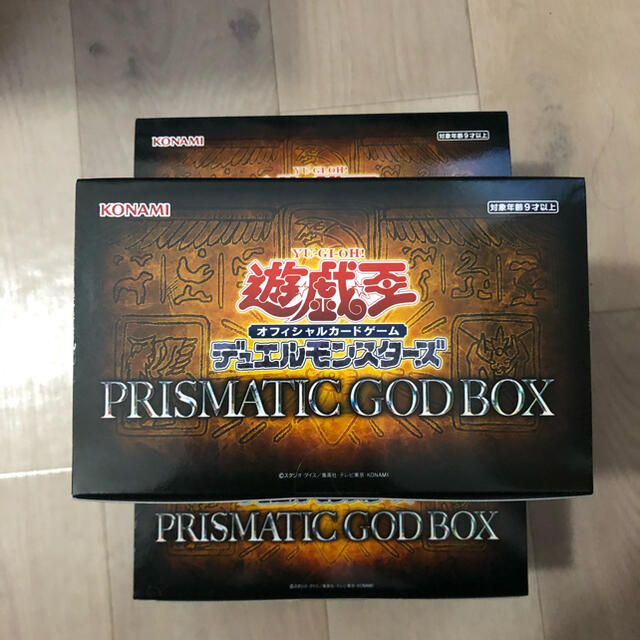 遊戯王 PRISMATIC GOD BOX 3箱