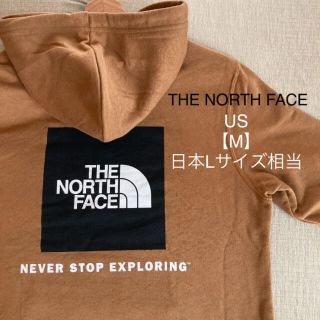 ザノースフェイス(THE NORTH FACE)のノースフェイスパーカー　ユーティリティブラウン　ボックスロゴ　USMサイズ(パーカー)