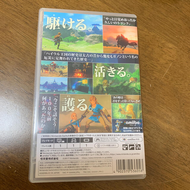 ゼルダの伝説 ブレス オブ ザ ワイルド Switch 1