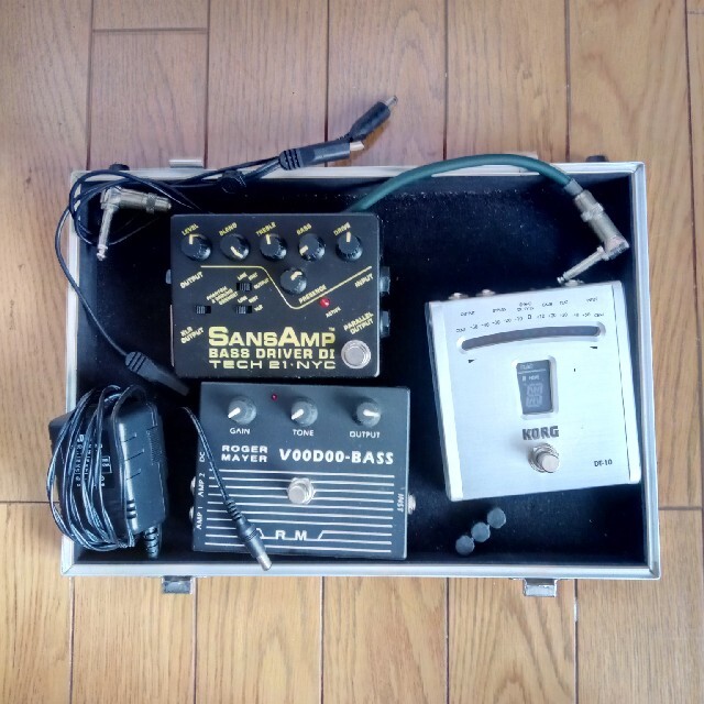 エフェクターセット　Bass用　SANSAMP KORG ROGER MAYER