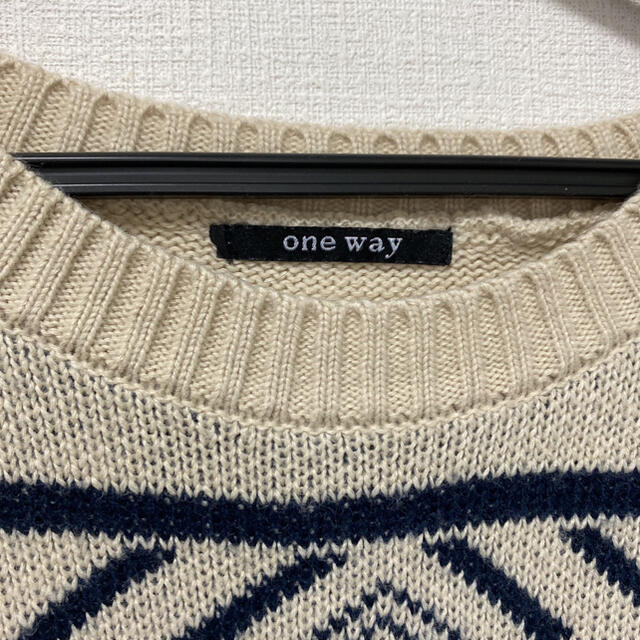 one*way(ワンウェイ)のone way ニット レディースのトップス(ニット/セーター)の商品写真