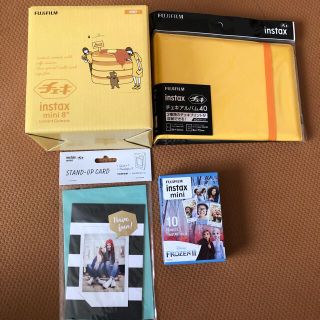 フジフイルム(富士フイルム)のチェキ　本体　黄色　FUJI FILM INSTAX MINI 8 YELLOW(フィルムカメラ)