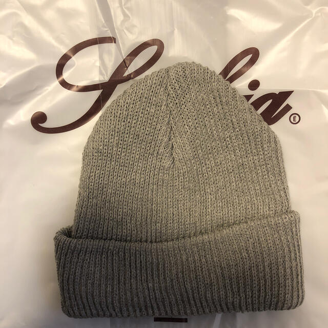 ENNOY BEANIE GRAY メンズの帽子(ニット帽/ビーニー)の商品写真