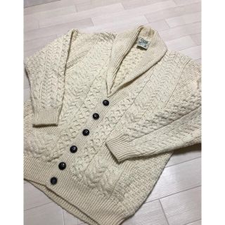 aster様専用Carraig Donn ニット　カーディガン　メンズ　L(ニット/セーター)