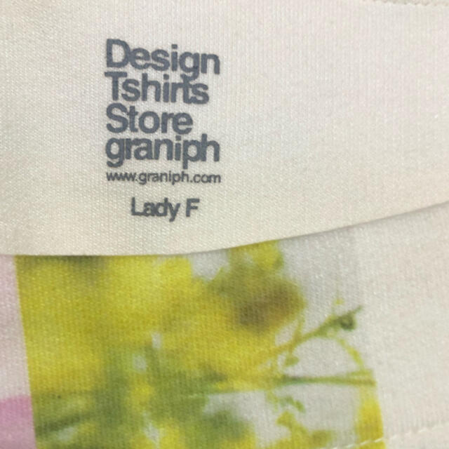 Design Tshirts Store graniph(グラニフ)の最終値下げ 新品未使用  グラニフ☆長袖スウェットチュニック(ワンピース)花柄 レディースのトップス(チュニック)の商品写真