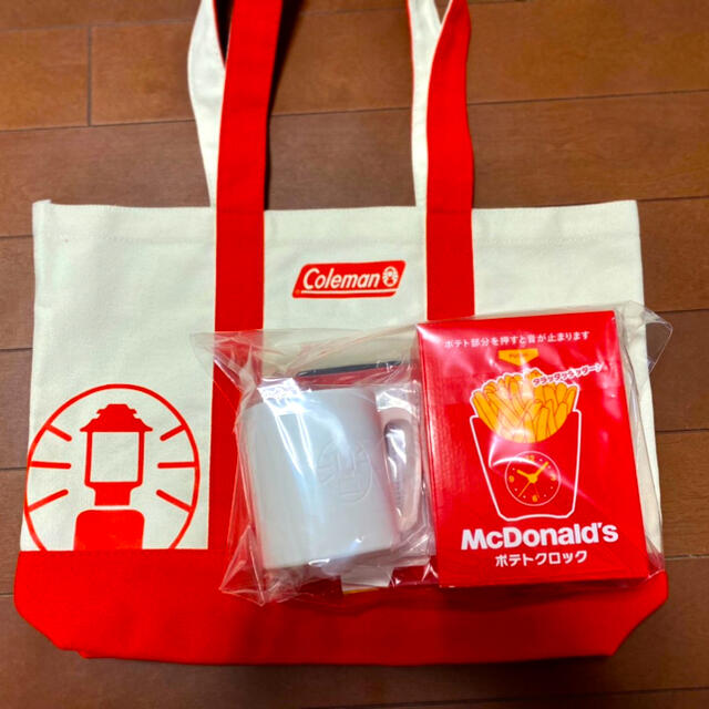 マクドナルド(マクドナルド)のマクドナルド×コールマン＊福袋　グッズのみ エンタメ/ホビーのコレクション(ノベルティグッズ)の商品写真