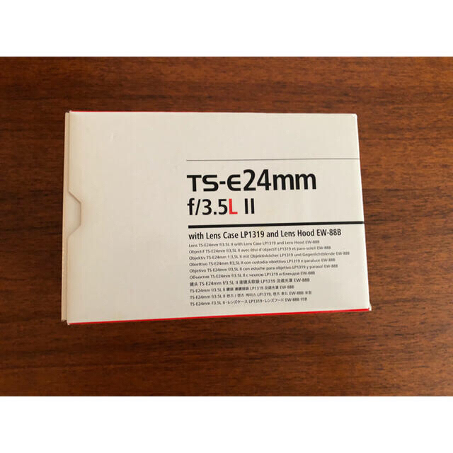 キヤノン TS-E 24mm 3.5L Ⅱ レンズ キヤノン TS-E 24mm 3.5L Ⅱ レンズ