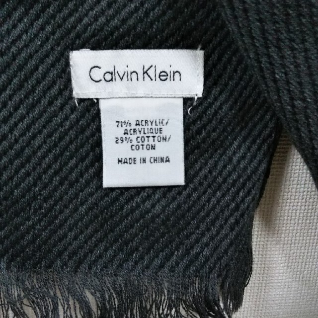 Calvin Klein(カルバンクライン)のカルバン・クライン  マフラー メンズのファッション小物(マフラー)の商品写真