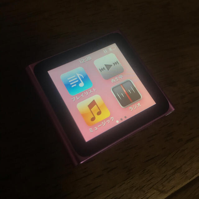 Apple(アップル)のiPod nano 6世代　8gb ピンク スマホ/家電/カメラのオーディオ機器(ポータブルプレーヤー)の商品写真