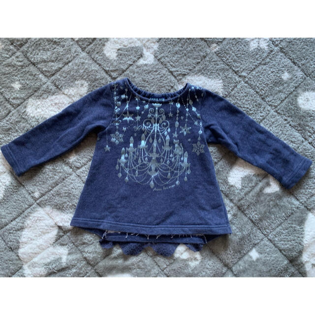 ANNA SUI mini(アナスイミニ)のアナスイミニANNA SUI mini トップス　90 キッズ/ベビー/マタニティのキッズ服女の子用(90cm~)(Tシャツ/カットソー)の商品写真