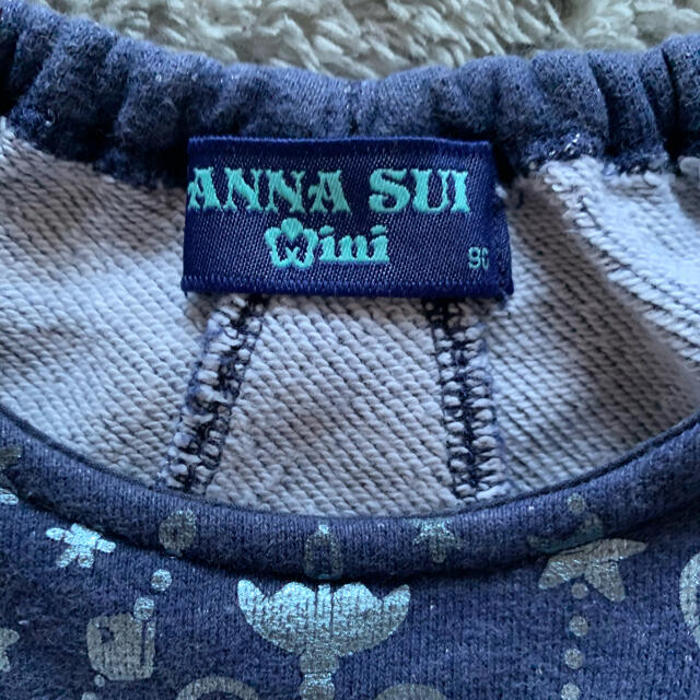 ANNA SUI mini(アナスイミニ)のアナスイミニANNA SUI mini トップス　90 キッズ/ベビー/マタニティのキッズ服女の子用(90cm~)(Tシャツ/カットソー)の商品写真