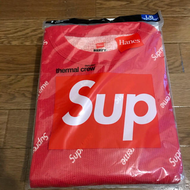 Supreme(シュプリーム)のシュプリーム  サーマルクルー　L 新品未使用 メンズのトップス(Tシャツ/カットソー(七分/長袖))の商品写真