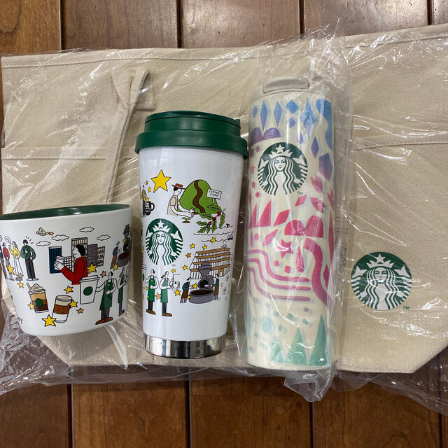 Starbucks Coffee(スターバックスコーヒー)のスターバックス福袋　2021 4点セット 食品/飲料/酒の食品(その他)の商品写真