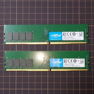 crucial メモリ ddr4-2133 16gb (8gbx2)(PCパーツ)